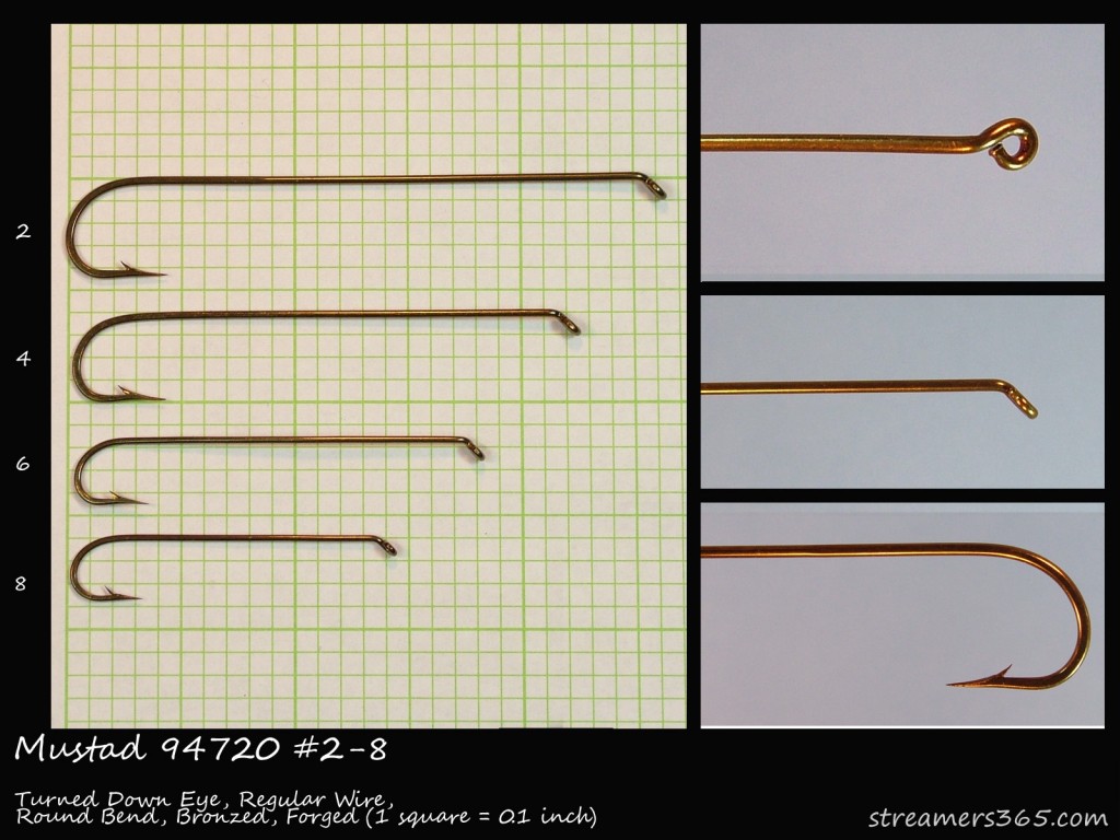 Mustad 94720 Hook Profile Mustad 94720 Hook Profile