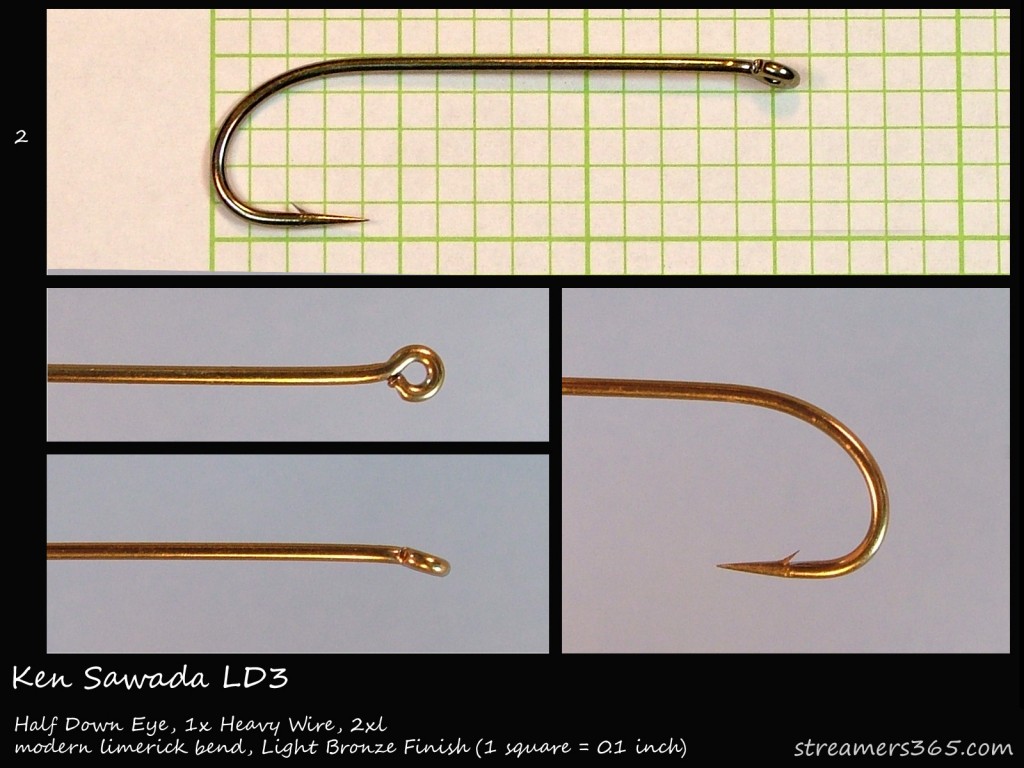 Ken Sawada LD3 Hook Profile Ken Sawada LD3 Hook Profile