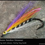 Herb Johnson Rainbow Shiner - tied by Tony Smith Herb Johnson Rainbow Shiner - tied by Tony Smith