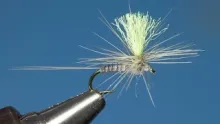Video thumb for Biot quills grey parachute mayfly #18