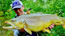 Video thumb for Big German Trout