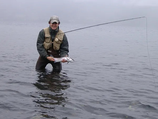 User submitted picture: A rainbow catch in Rupanc...